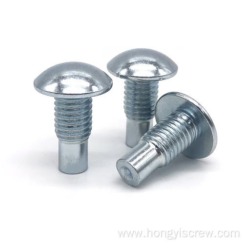 Galvanized Round Head Half Thread carriage Bolts Mushroom